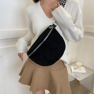 WW | Damen Bauchtasche Schwarz Gürteltasche