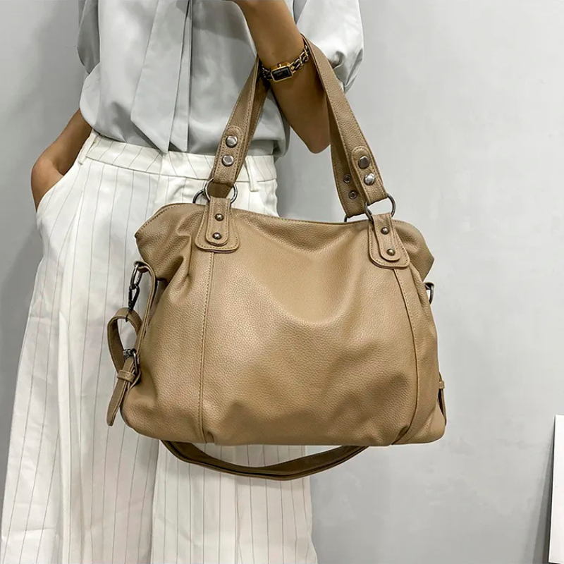 WW | Damen Designer Handtasche Schwarz