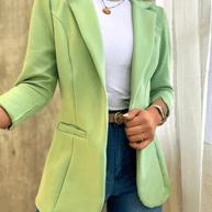 WW | Damen Blazer Elegante Grün