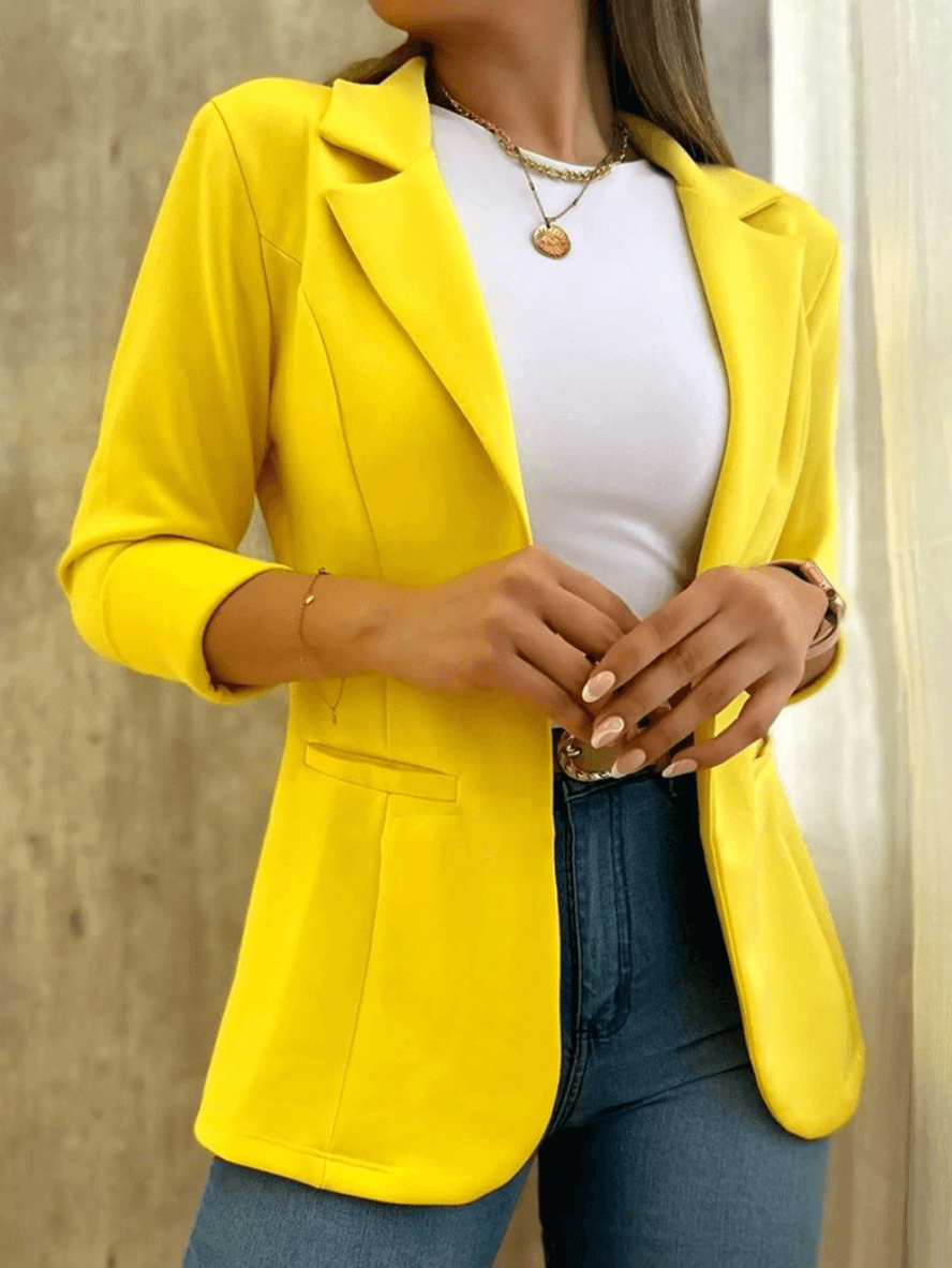 W&W Mode | Damen Blazer Elegante Grün