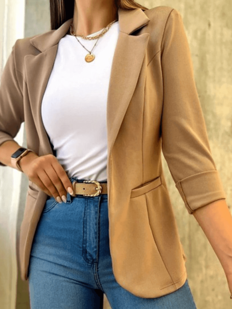 W&W Mode | Damen Blazer Elegante Grün