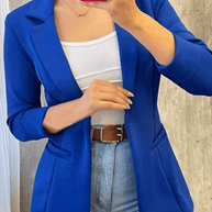 WW | Damen Blazer Elegante Grün