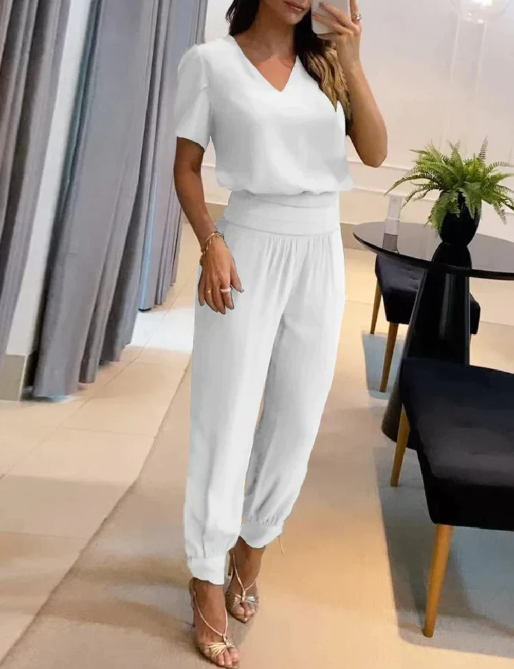 W&W Mode | Damen Elegante Jumpsuit Overall