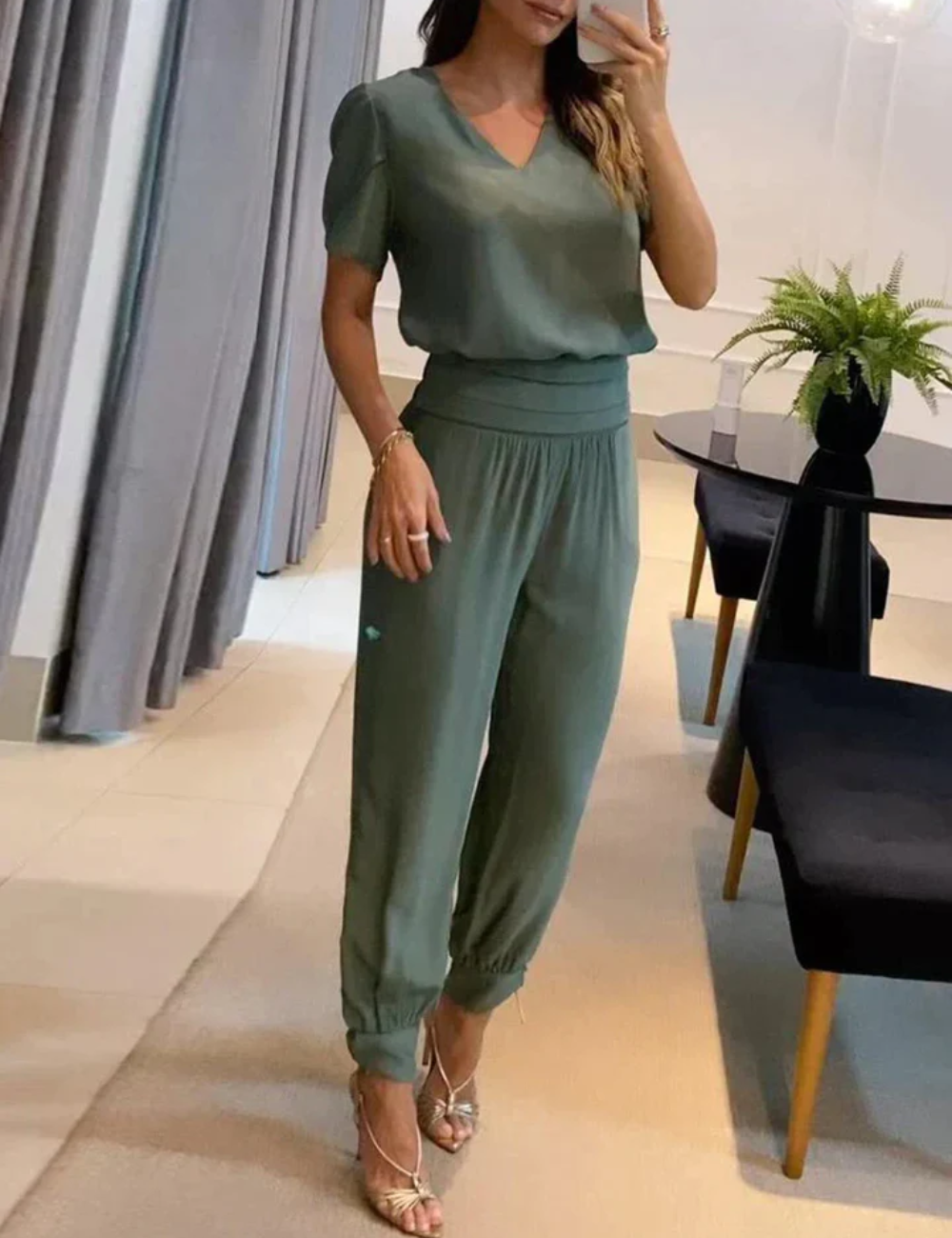 W&W Mode | Damen Elegante Jumpsuit Overall