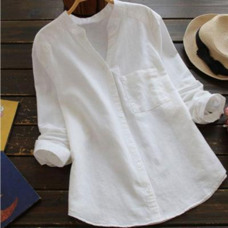 WW | Damen Langarm Bluse Elegant