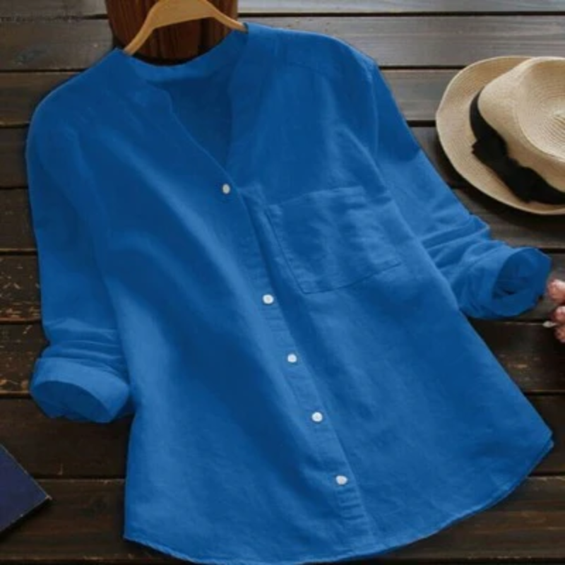 WW | Damen Langarm Bluse Elegant