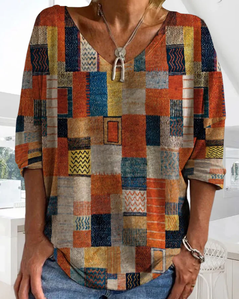 WW | Damen Elegante Langarm Shirt Modern