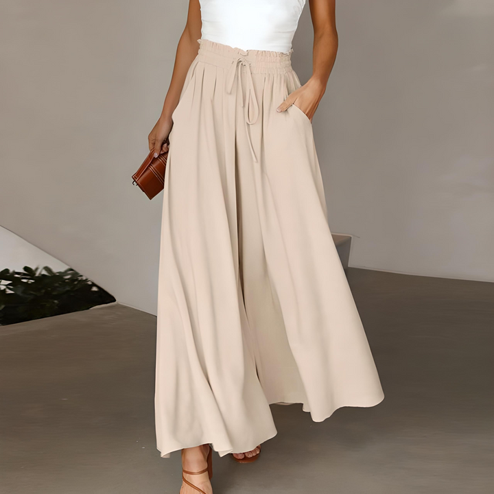 W&W Mode | Damen Elegant Weite Hose Sommer