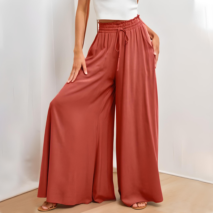 W&W Mode | Damen Elegant Weite Hose Sommer