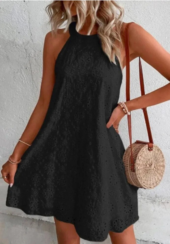 W&W Mode | Festlich Neckholder Kleid Mini