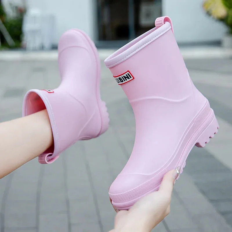 WW | Damen Wasserdichte Gummistiefel Boots
