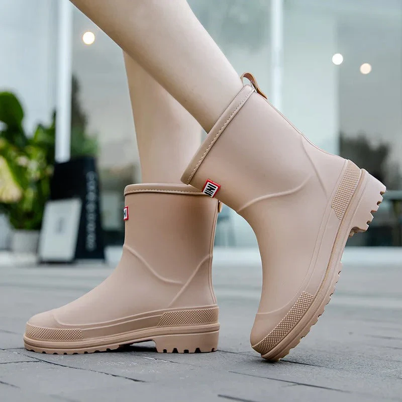 WW | Damen Wasserdichte Gummistiefel Boots