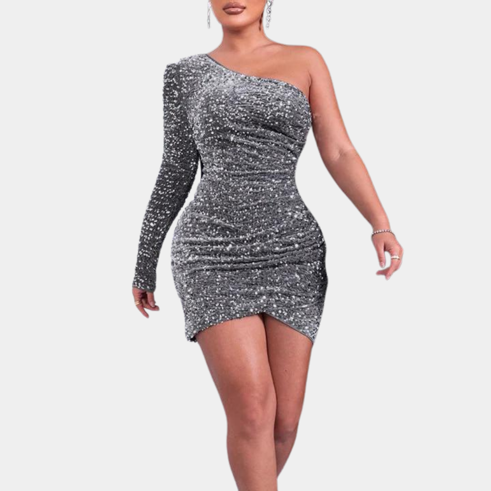 WW | Glitzer Partykleid Mini