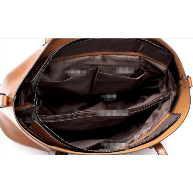 WW | Damen Designer Handtasche Schwarz