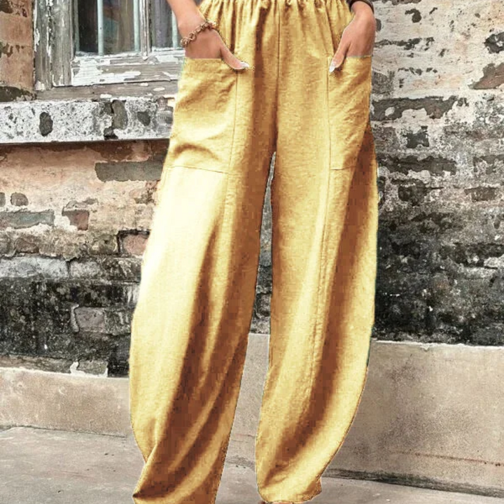 W&W Mode | Damen High-waist Hose Loose Fit