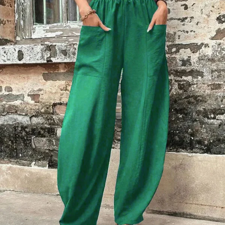 W&W Mode | Damen High-waist Hose Loose Fit
