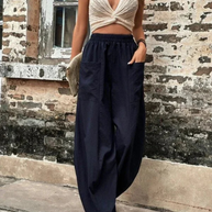 WW | Damen High-waist Hose Loose Fit