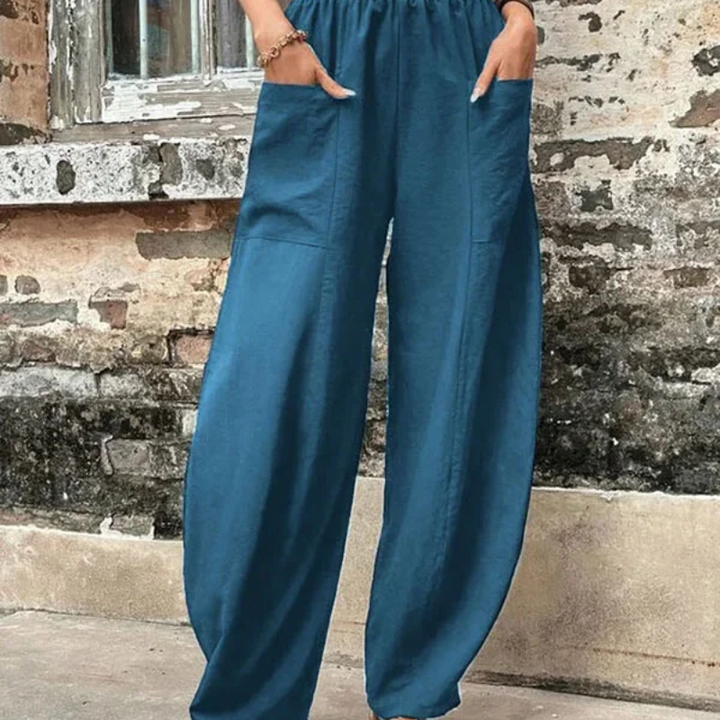 W&W Mode | Damen High-waist Hose Loose Fit