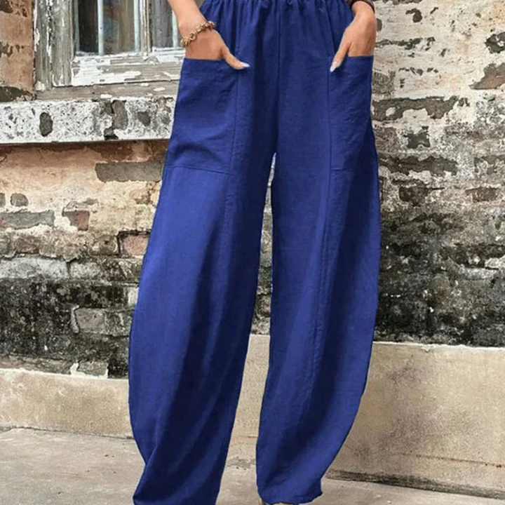 W&W Mode | Damen High-waist Hose Loose Fit