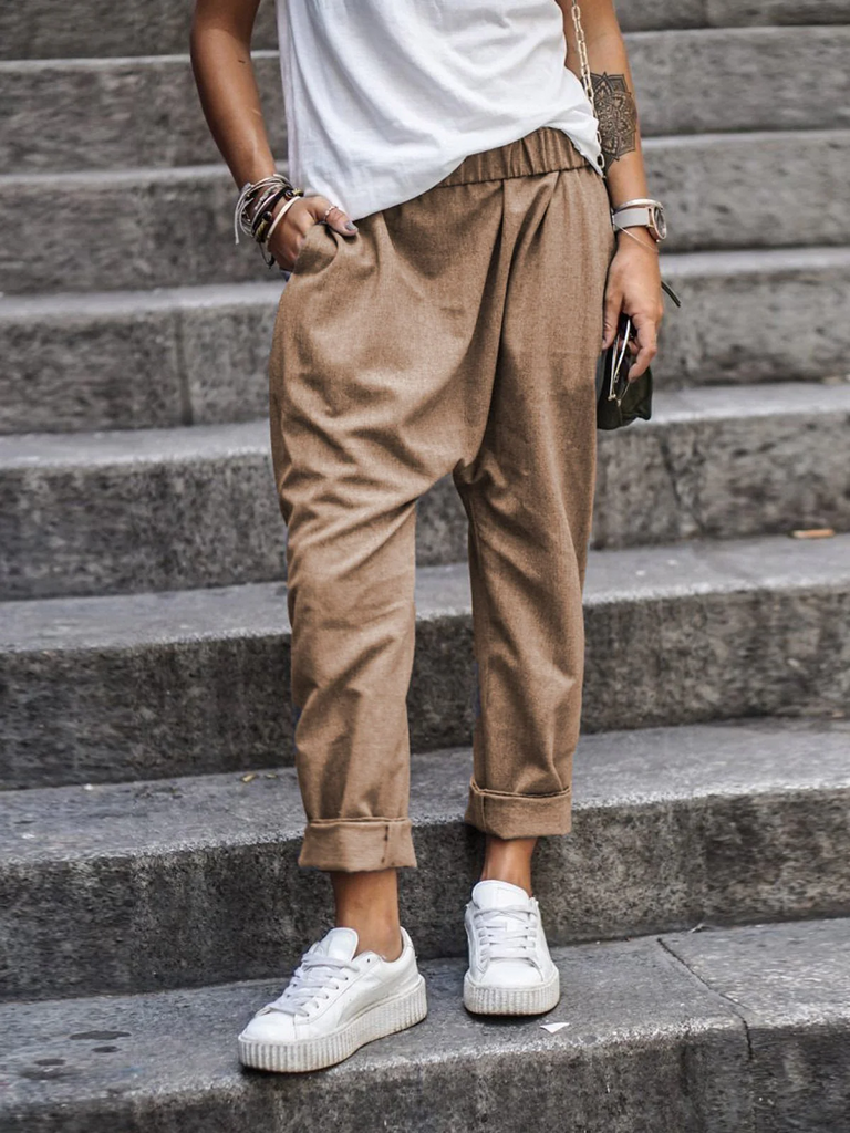 WW | Damen Baggy Hosen Weit