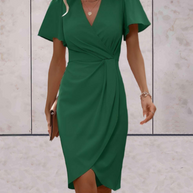 WW | Hochzeitsgast Wickelkleid Mini