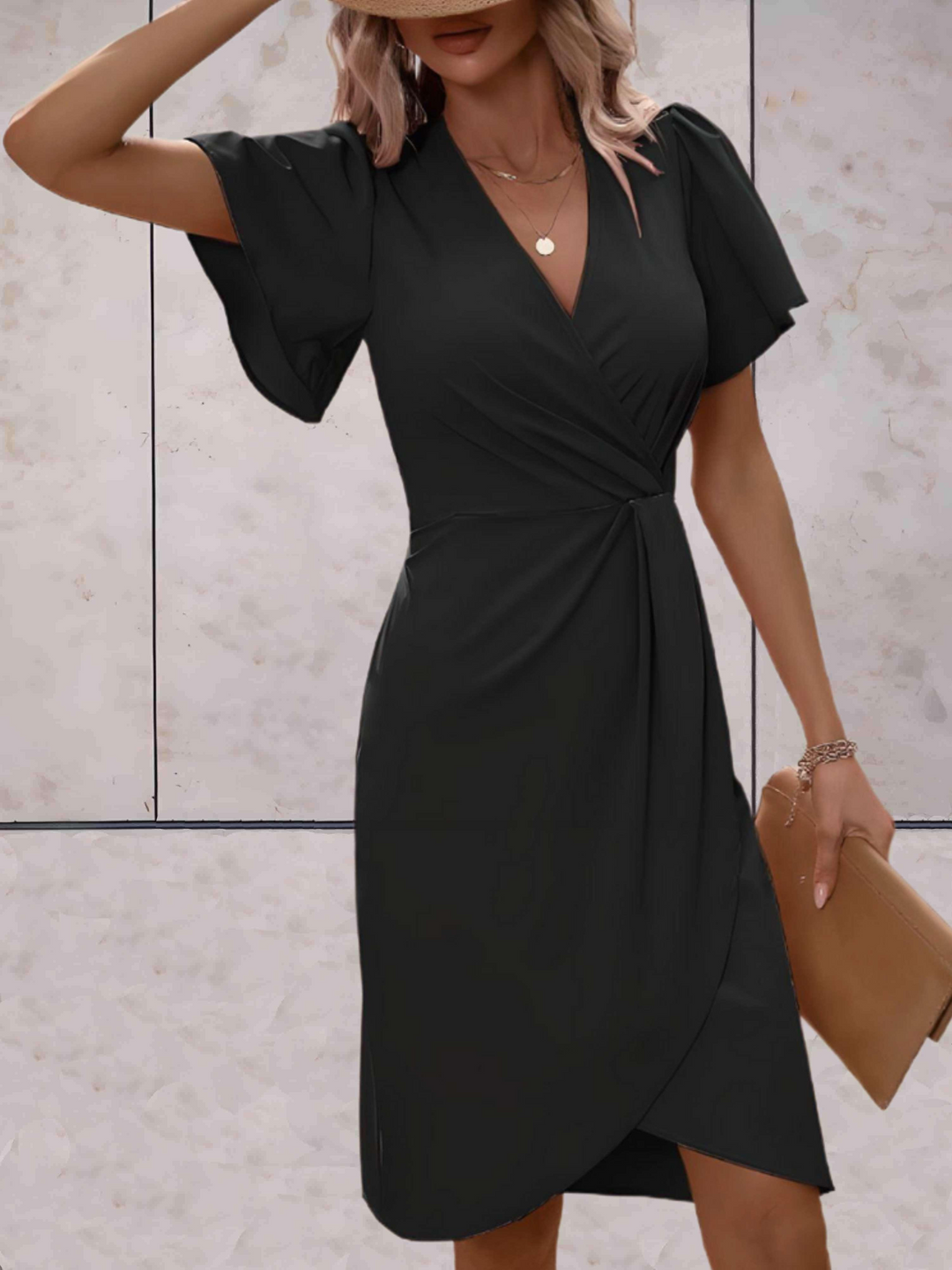 W&W Mode | Hochzeitsgast Wickelkleid Mini