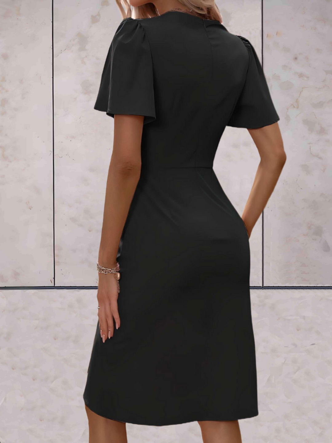 W&W Mode | Hochzeitsgast Wickelkleid Mini