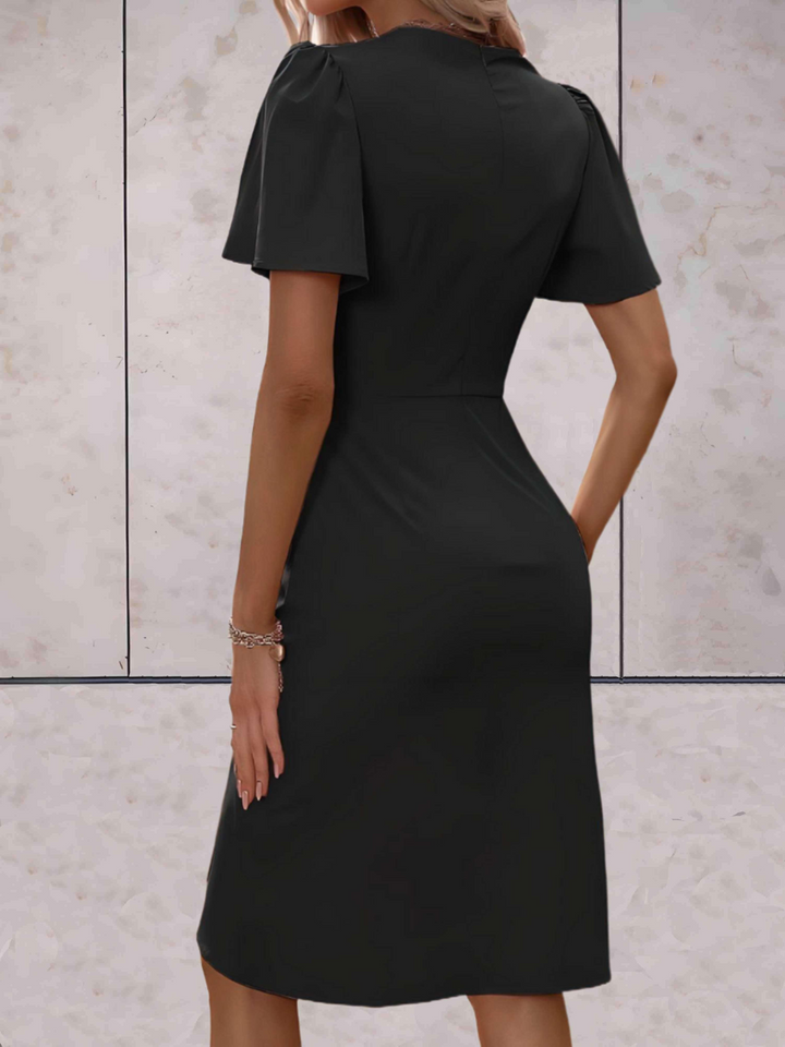 W&W Mode | Hochzeitsgast Wickelkleid Mini