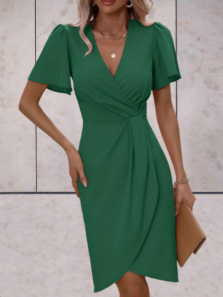 W&W Mode | Hochzeitsgast Wickelkleid Mini