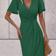 WW | Hochzeitsgast Wickelkleid Mini