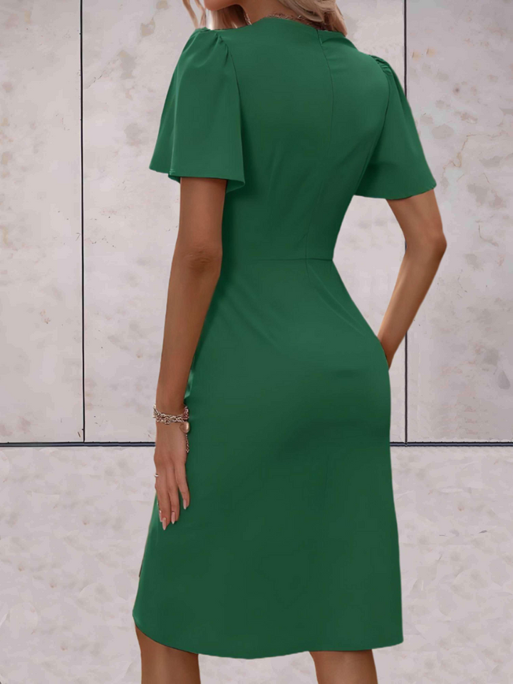 W&W Mode | Hochzeitsgast Wickelkleid Mini