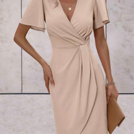 WW | Hochzeitsgast Wickelkleid Mini