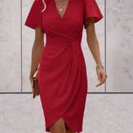 WW | Hochzeitsgast Wickelkleid Mini