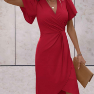 WW | Hochzeitsgast Wickelkleid Mini