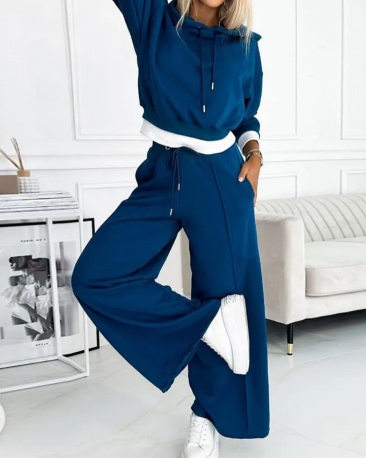 W&W Mode | Damen Freizeit Jogginganzug Elegant