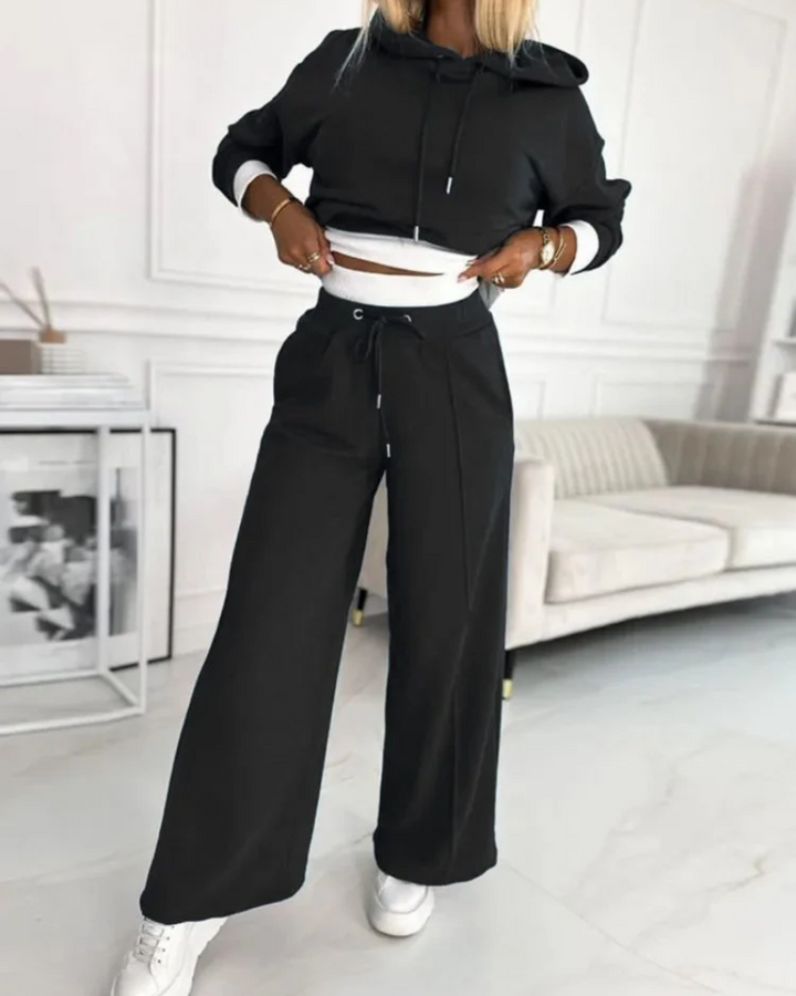 W&W Mode | Damen Freizeit Jogginganzug Elegant