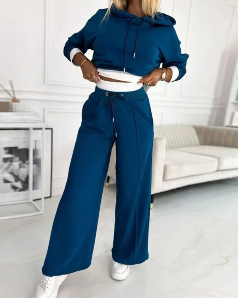 W&W Mode | Damen Freizeit Jogginganzug Elegant