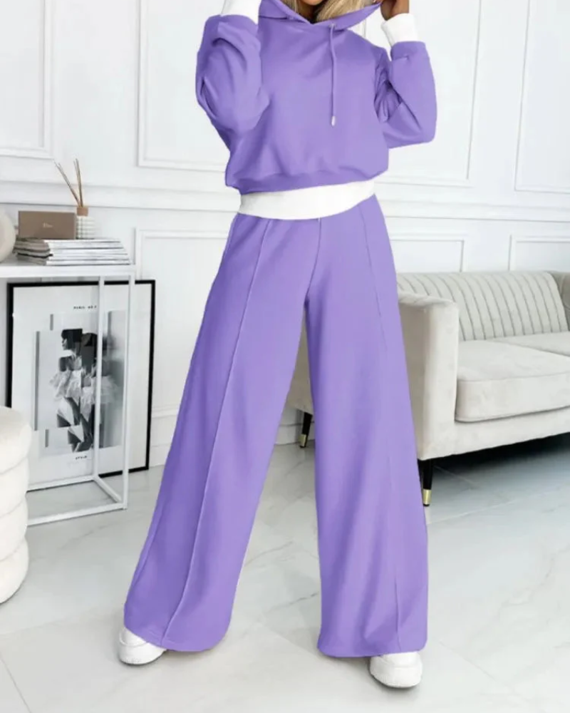 W&W Mode | Damen Freizeit Jogginganzug Elegant