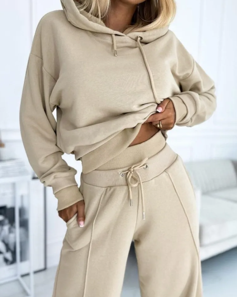 W&W Mode | Damen Freizeit Jogginganzug Elegant
