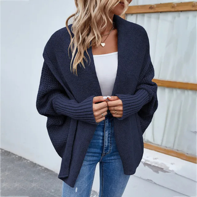 WW | Damen Kurz Strickjacke Weiß