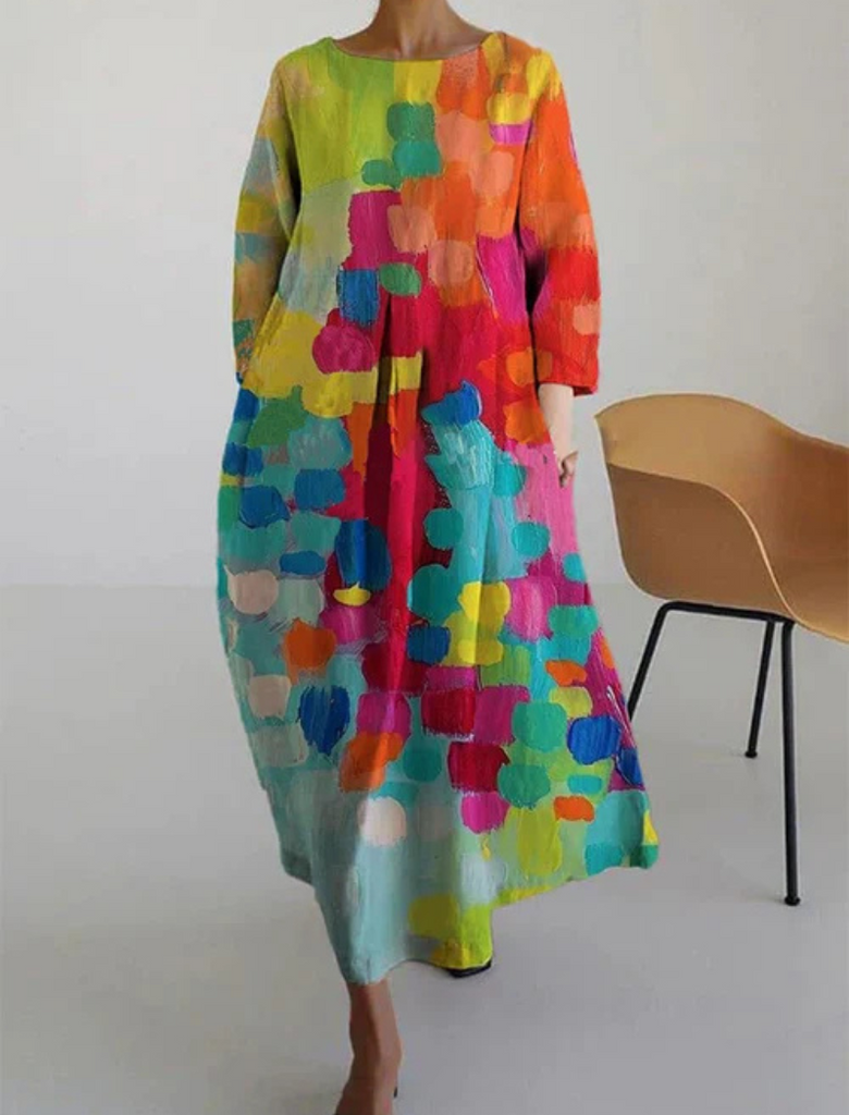 WW | Lange Tunika Kleid Midi