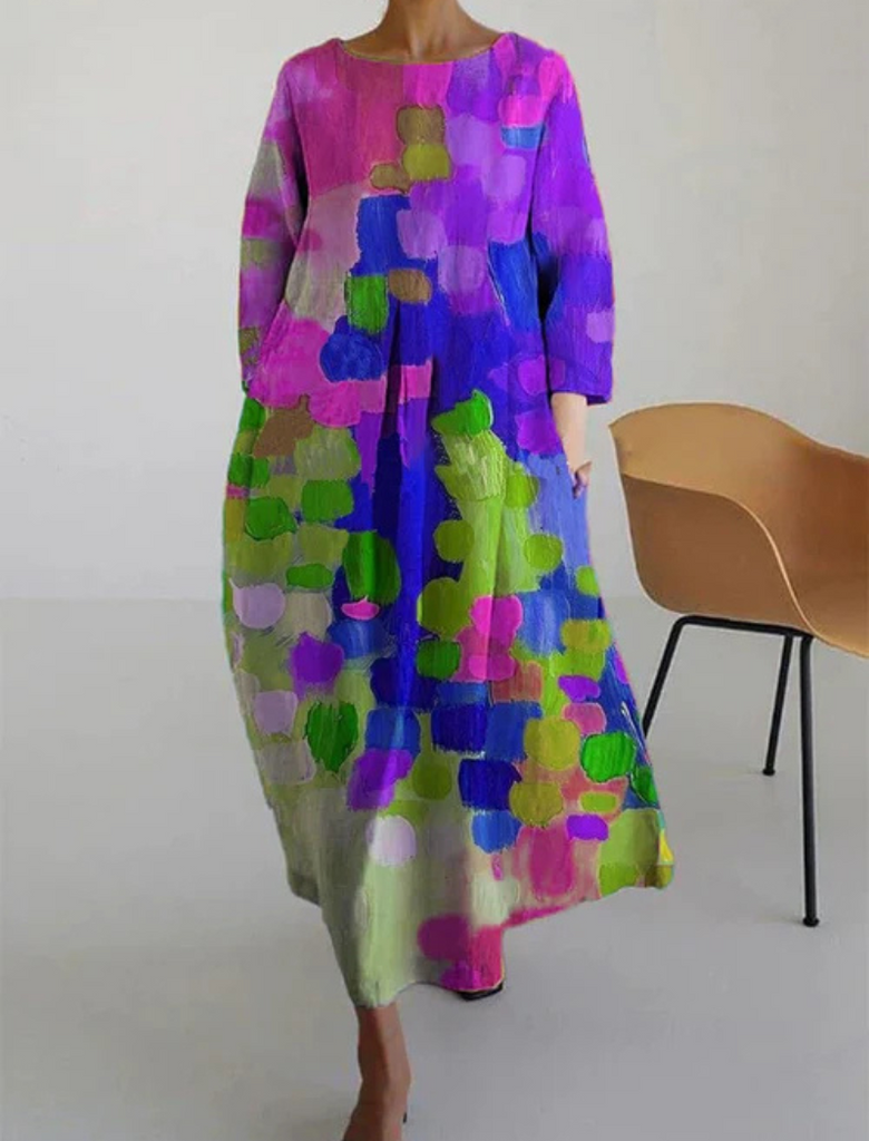 WW | Lange Tunika Kleid Midi