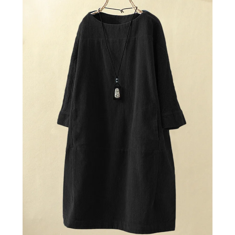 WW | Lange Tunika Kleid in Midi-Länge