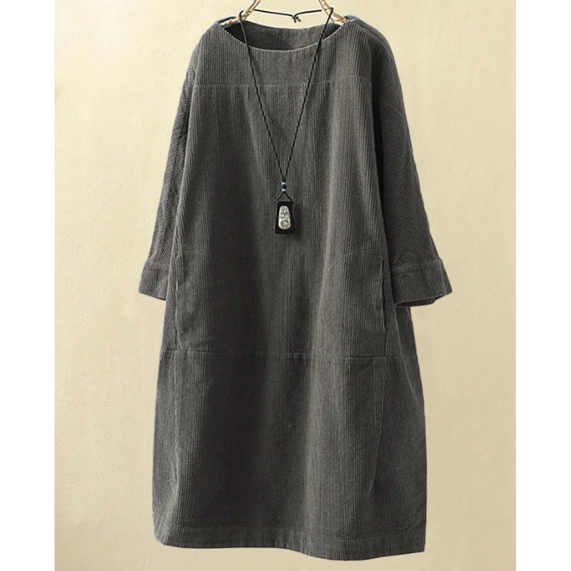 WW | Lange Tunika Kleid in Midi-Länge