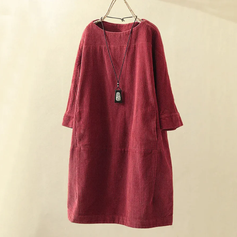 WW | Lange Tunika Kleid in Midi-Länge