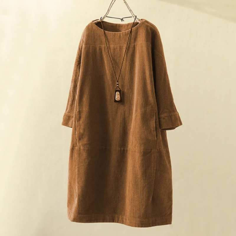 WW | Lange Tunika Kleid in Midi-Länge