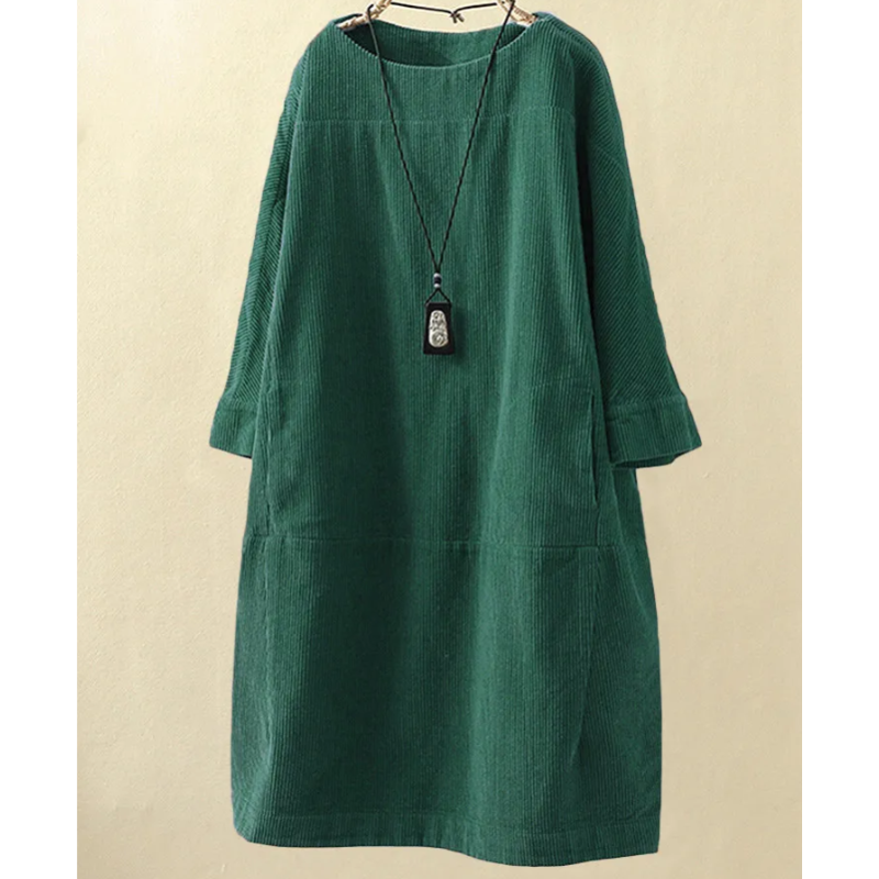 WW | Lange Tunika Kleid in Midi-Länge
