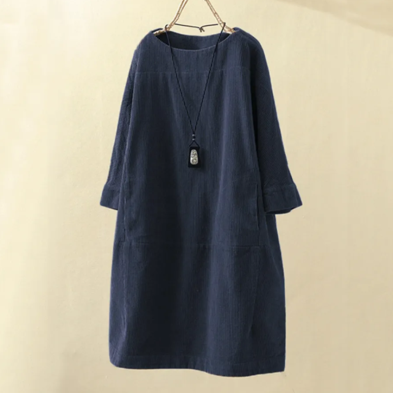 WW | Lange Tunika Kleid in Midi-Länge