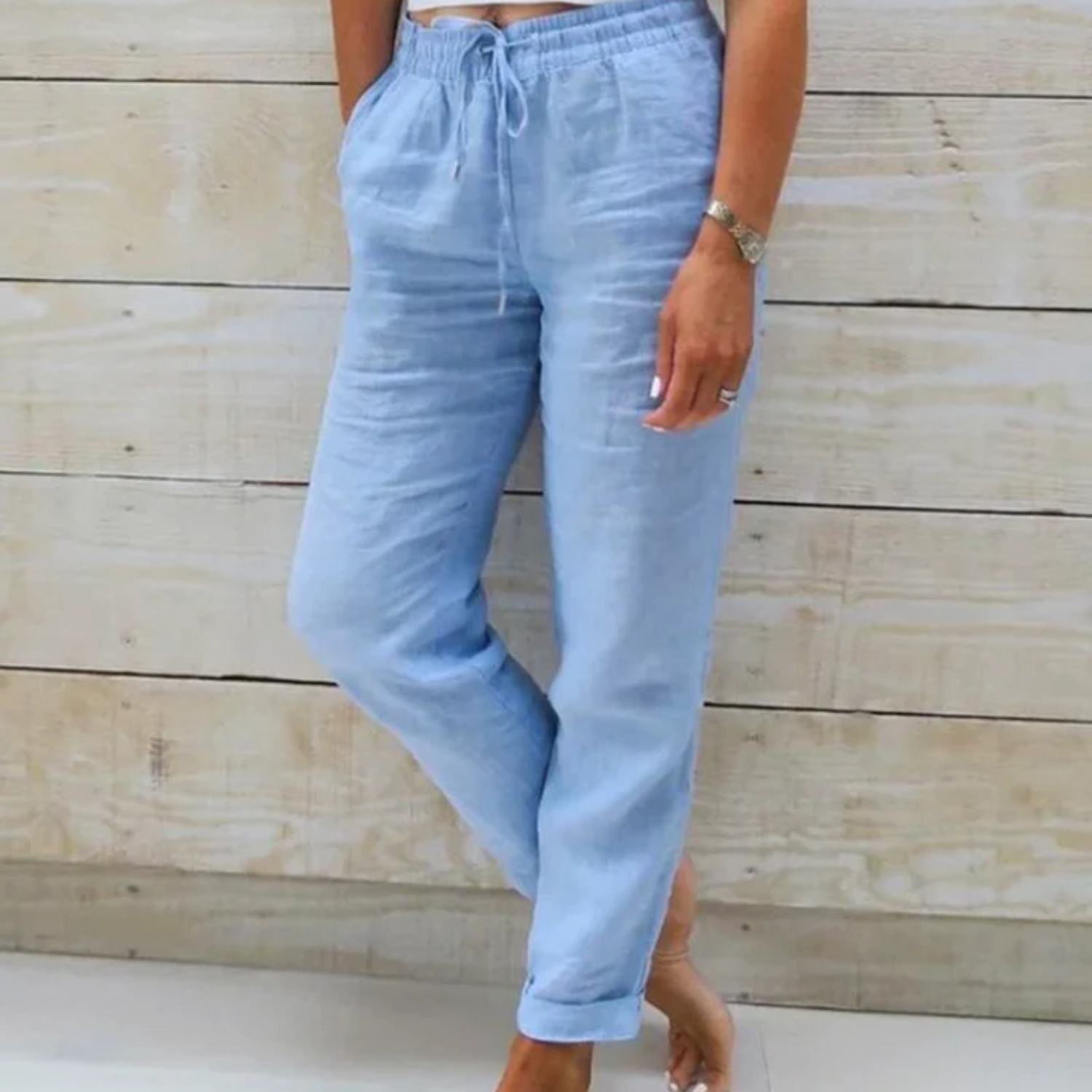 WW | Damen Leichte Sommerhosen Stoffhosen