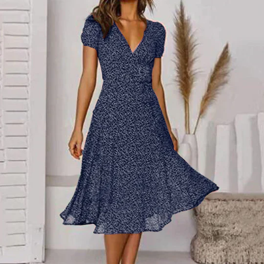 W&W Mode | Luftiges Midi Kleid Sommerstil